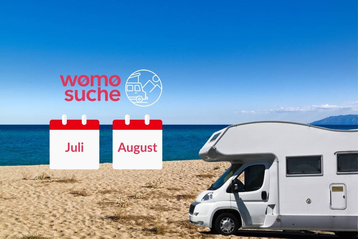 Die besten Reiseziele im Juli & August - mit dem Wohnmobil in der Hochsaison unterwegs