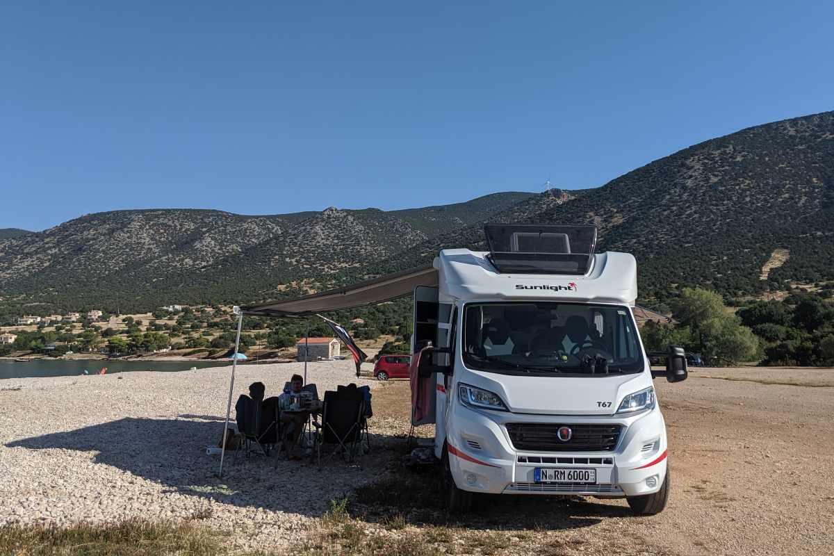 Reisebericht Griechenland - Peloponnes Rundreise mit dem gemieteten Wohnmobil