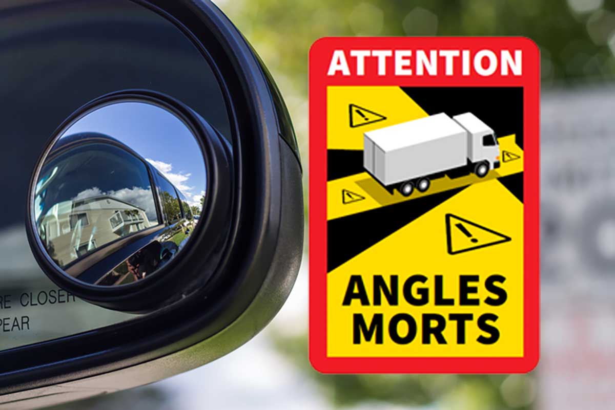 Toter Winkel Aufkleber für Wohnmobile - wo und wann ist der Hinweis Pflicht?