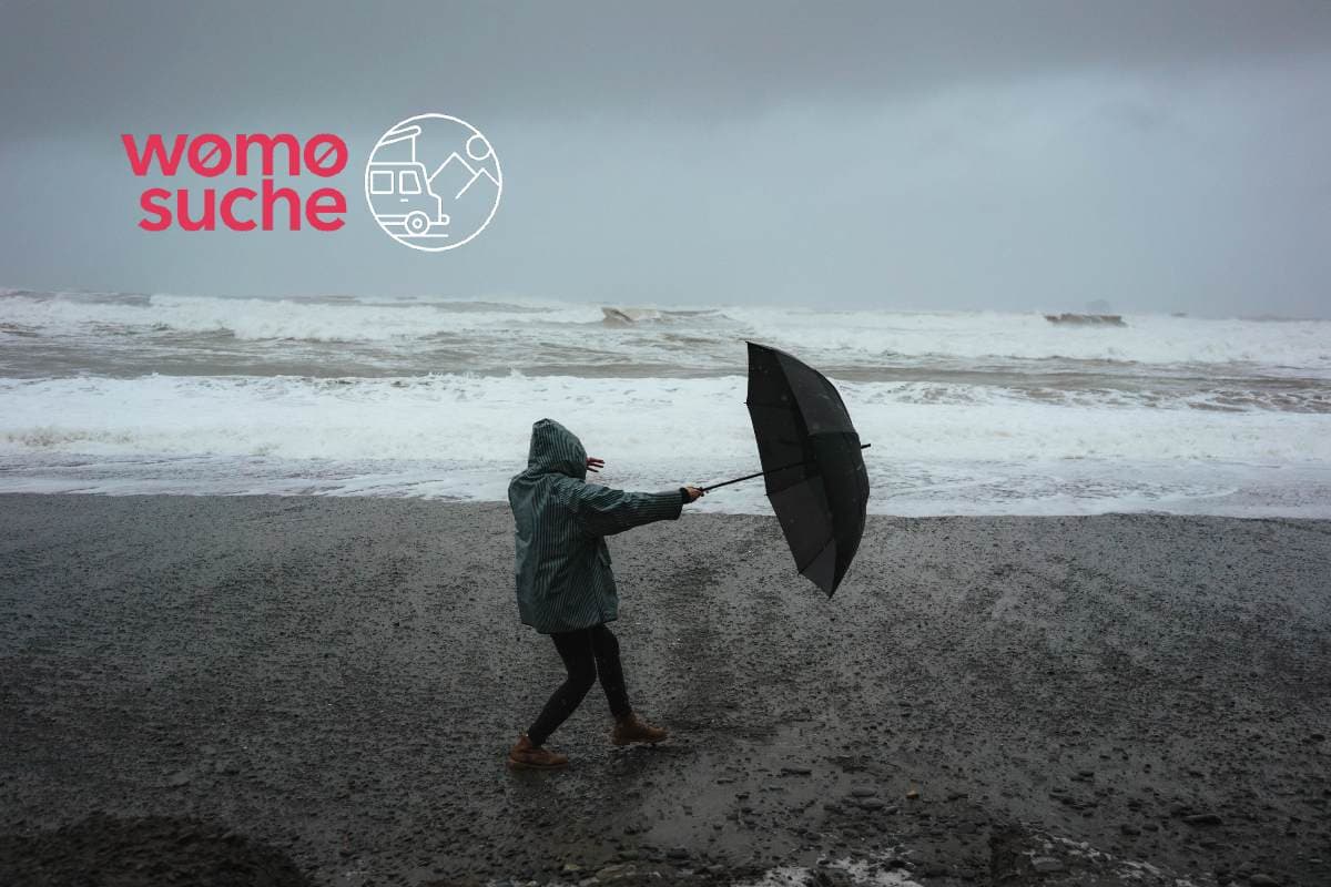 Wie sicher ist mein Wohnmobil in einem Sturm?